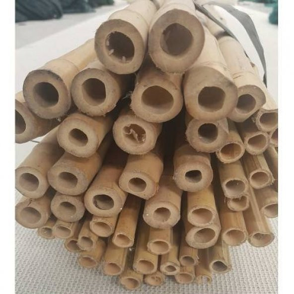 Bambu Cubuk 360 cm 15-30 mm 50 Adet Bambu Bitki Destek Çubuğu Dekoratif Bambu Çubuk
