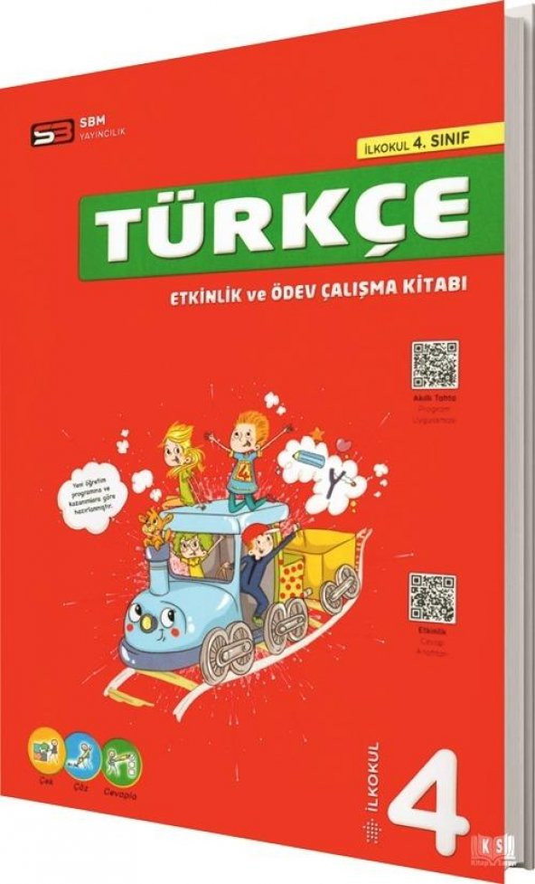4.Sınıf Türkçe Çalışma Kitabı SBM Yayınları