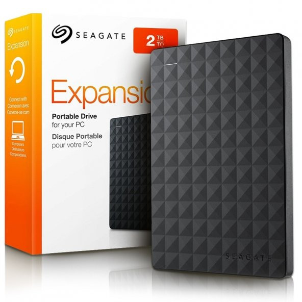 Seagate Expansion 2 TB 2.5" USB 3.0 Taşınabilir Disk STEA2000400 - 2