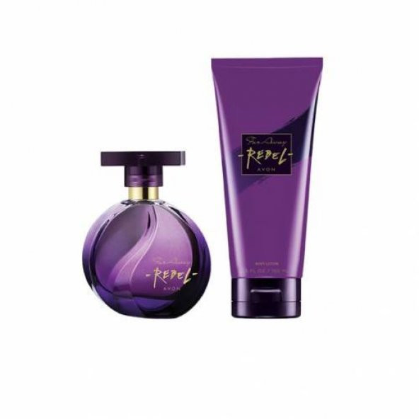 Avon Far Away Rebel EDP 50 ml Kadın Parfüm ve Vücut Losyonu