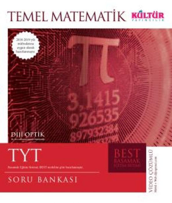 kültür Yayınları tyt Temel Matematik Soru Bankası BEST