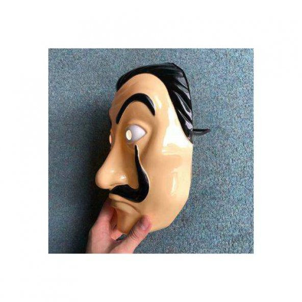 La Casa De Papel Kostümü -La Casa De Papel Salvador Dali Maskesi Hediye - Cadılar Bayramı Kostümü - 7