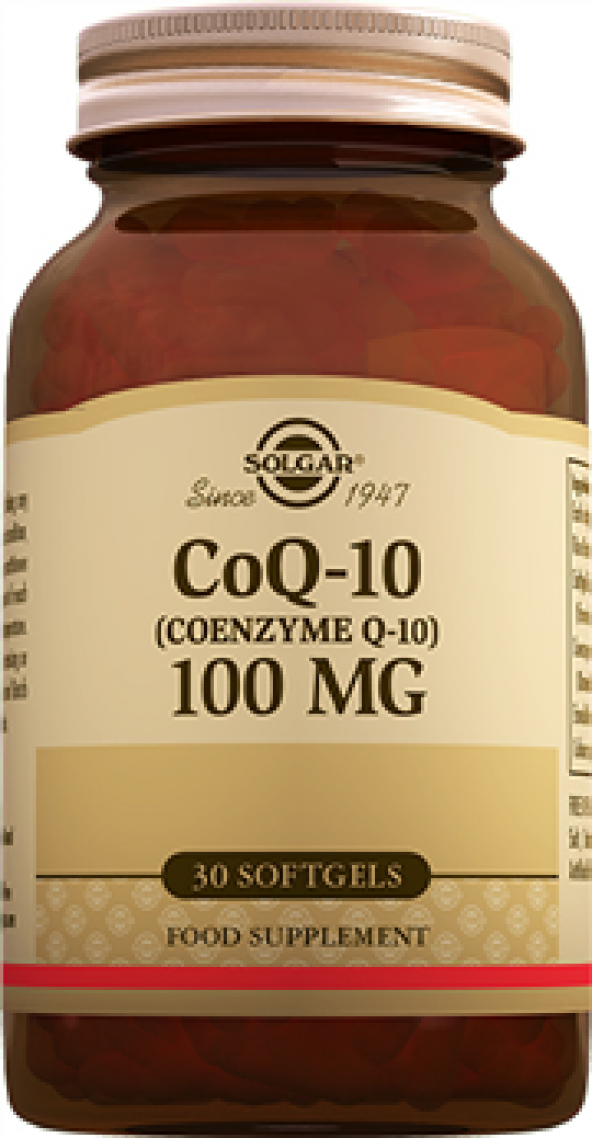 Solgar CoQ-10 100 mg 60 Softgel SKT : 12/2021