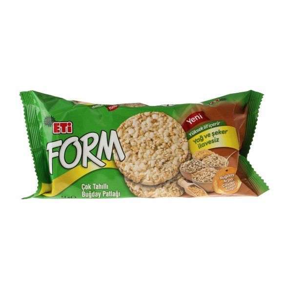 Eti Form Tahıllı Buğday Patlağı 41 gr - 2