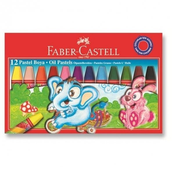 Faber-Castell Pastel Boya 12 Renk