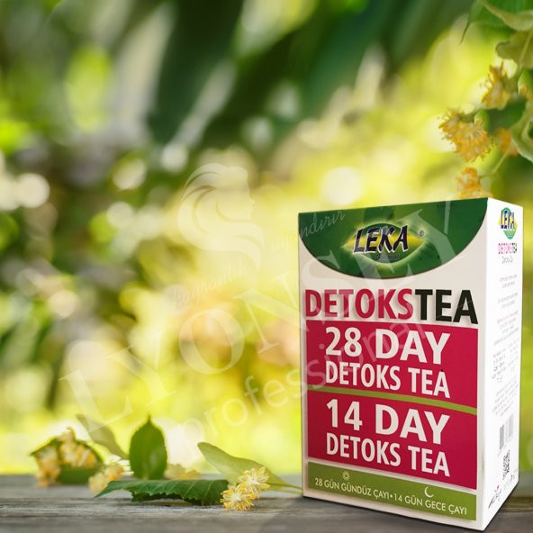 Detoks Tea - Detoks Çayı - 28 Gün Gündüz Çayı - 14 Gün Gece Çayı