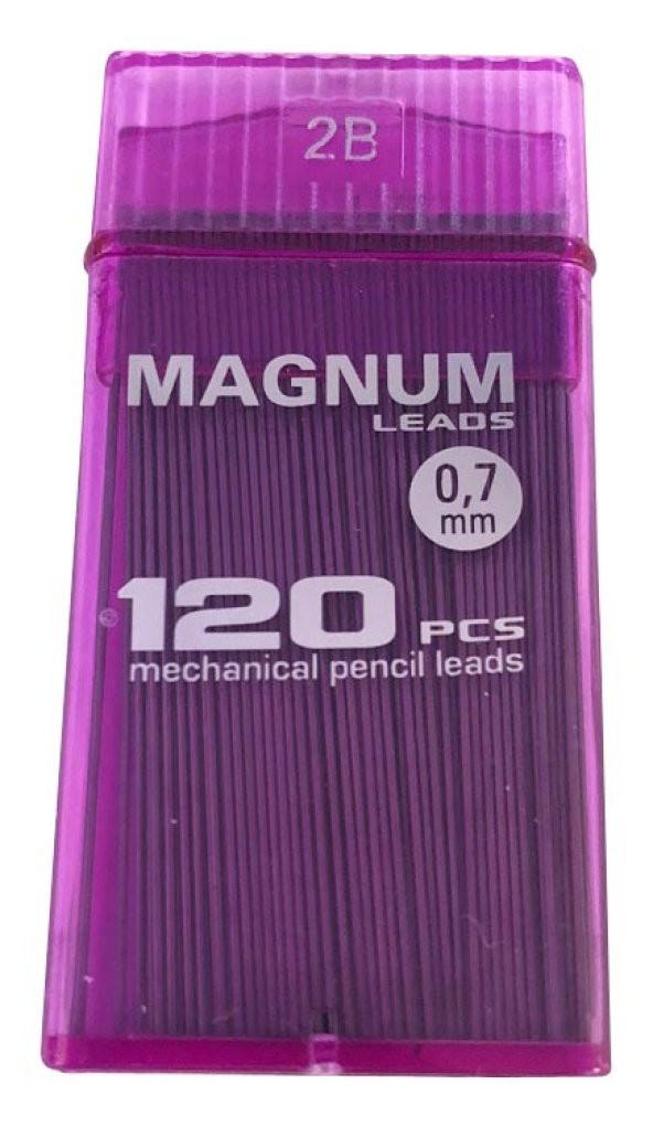 Magnum 0.7 Kalem Ucu 120li 60 mm. 2B Şeffaf Mor No:17