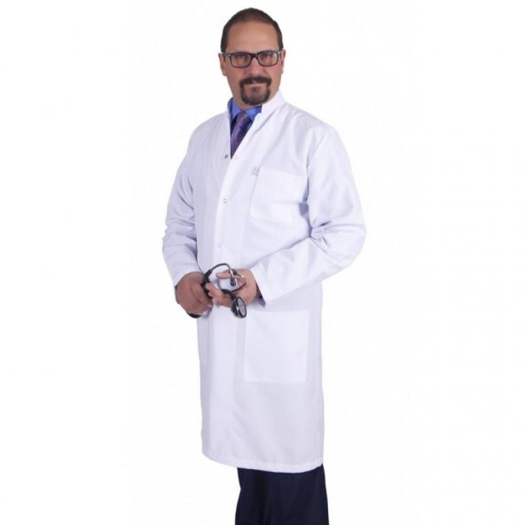 Laborteks Doktor Hemşire Önlüğü Erkek Ep-02 Uzun Boy Uzun Kol Hak