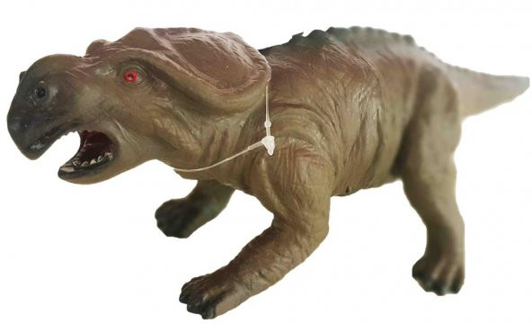 Sunman Sesli Oyuncak Orta Boy Dinozorlar Serisi Tamamı Et gri