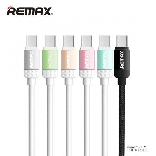 Remax Samsung Galaxy Uyumlu Hızlı Şarj Data Kablosu LOVELY