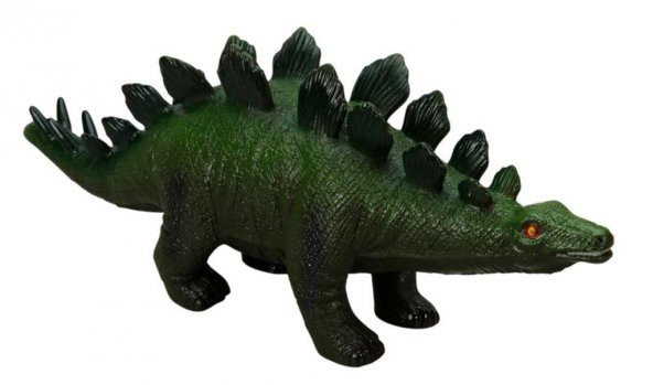 Sesli Dinozorlar 40 cm Stegosaurus Koyu Yeşil Tamamı Et Dinozor