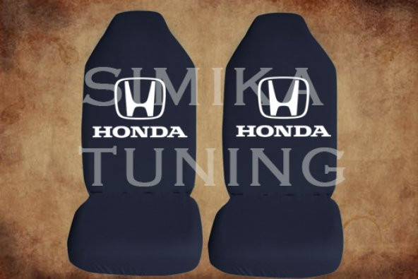 Honda Siyah Renk Ön Koltuk Penye Kılıf 1 Sticker HEDİYE