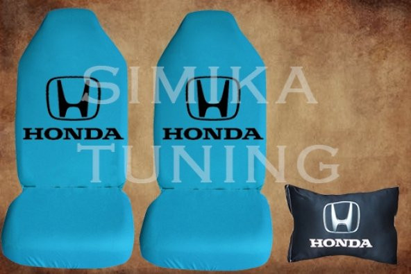 Honda Turkuaz Renk Ön Penye ve 2 Adet Boyun Yastığı