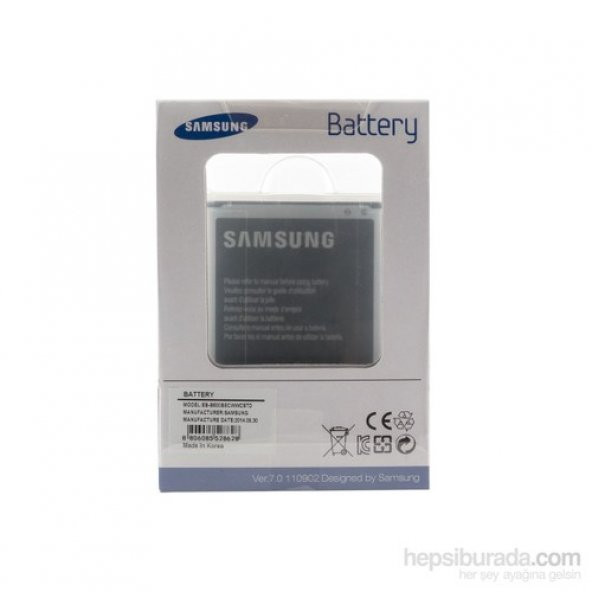 Samsung Galaxy S4 i9500 Standart Batarya (2600 mAh) EB-B600BEBECWW