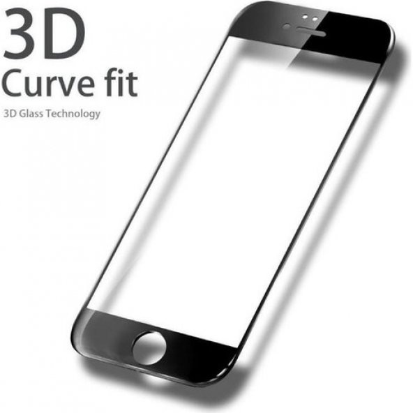 Atolla Apple iPhone 6/6S 3D Kavisli Full Cam Ekran Koruyucu