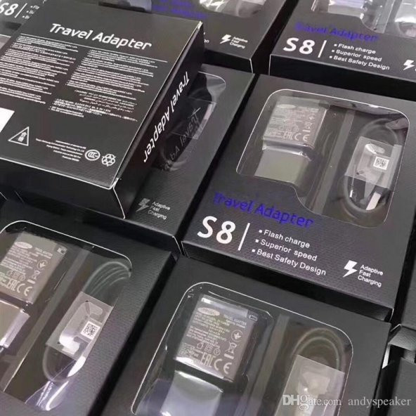 Samsung S8 S8+ Type - C Hızlı Şarj Cihazı Şarj Aleti