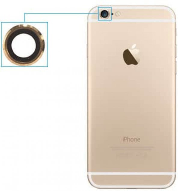 Apple iphone 6 plus Arka Kamera Lensi