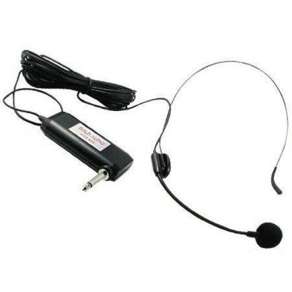 Gold Audio ACS-400 Kablolu Headset Kafa Mikrofonu