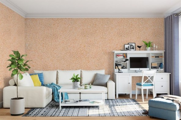 Isı ve Ses Yalıtımlı Canlı  İpek  Dekoratif Sıva Pearl-15 - Resim 2