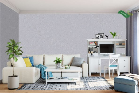 Canlı sıva  İpek Sıva  Dekoratif sıva  Eco-18 Beyaz - 2