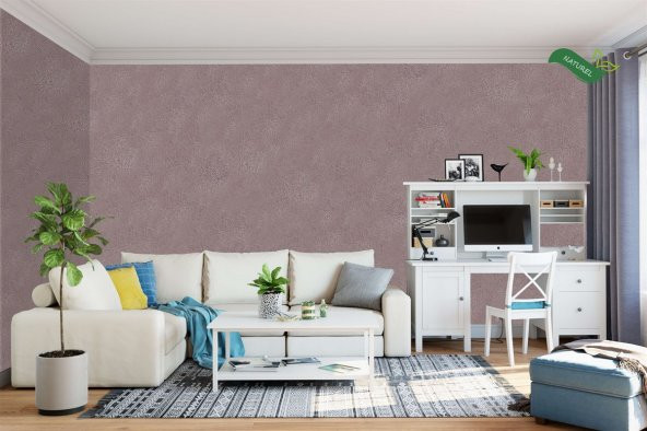 Canlı sıva  İpek Sıva Dekoratif sıva Eco-20 Sütlü Kahve