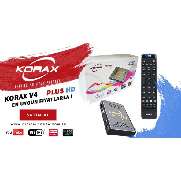 KORAX Plus HD V4 Mini Uydu Alıcısı - 1