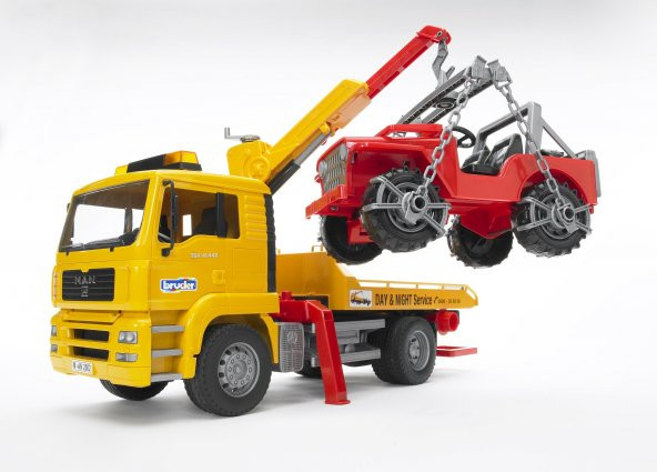 Bruder MAN Araba Çekici & Jeep - BR02750 - 2