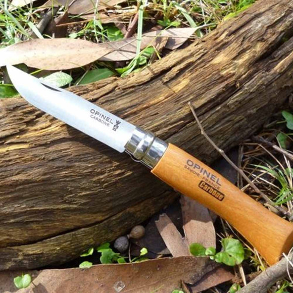 Opinel No 7 Kayın Saplı Karbon Çelik Çakı - 4