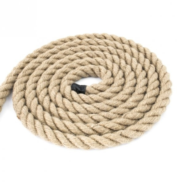 Jut Halat 18 MM 50 M Dekoratif Jüt Halat  Halat İp Jüt Kendir İpi Hasır İp Jüt İp Doğal Halat İp