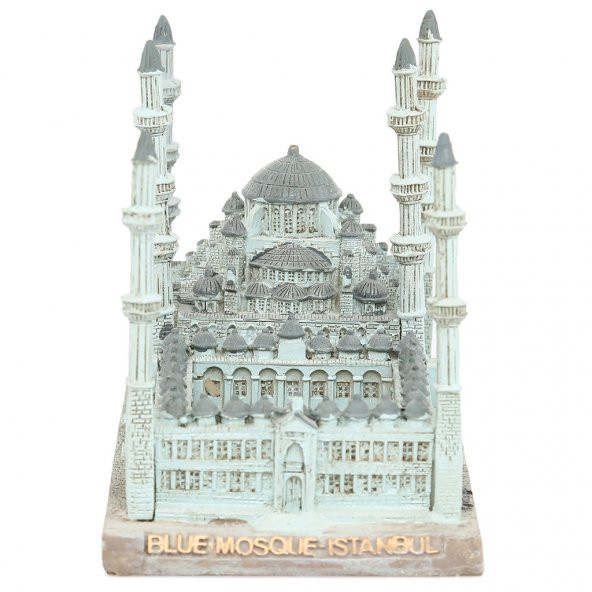 Küçük Boy Sultanahmet Cami Maketi Blue Mosque Maketi Biblo Süs - 1