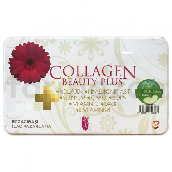 Voonka Collagen Beauty Plus Saşe 30lu - Yeşil Elma Aromalı