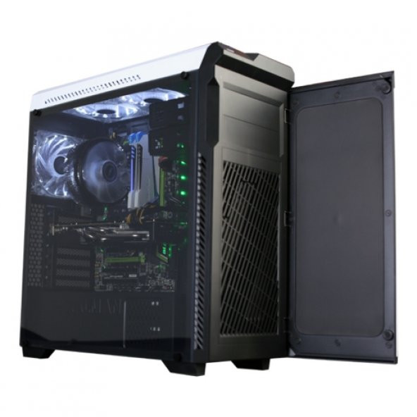 Zalman Z9 Neo Plus Mid Tower Kasa Beyaz - 2