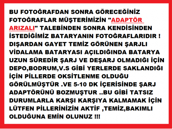18 VOLT ŞARJ ADAPTÖRÜ KİTİ MATKAP ŞARJ BATARYA ŞARJ ALETİ - 3