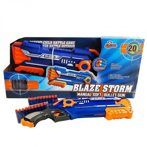 Oyuncak Blaze Storm 7037 Sünger Atan Silah