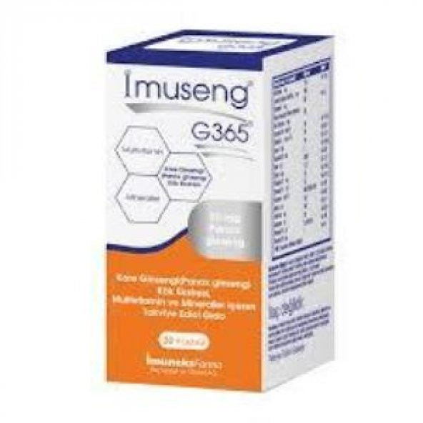 Imuseng G365 Multivitamin 30 Kapsül