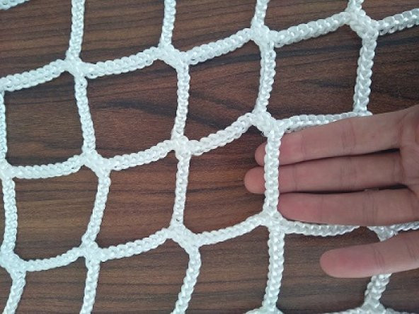 Guvenlik Koruma Filesi 1x10=10 m2 4 cm Göz Çapı 4 mm İp Kalınlığı Emniyet Filesi Balkon Güvenlik Ağı Merdiven Güvenlik Filesi İş Güvenlik Filesi - 2
