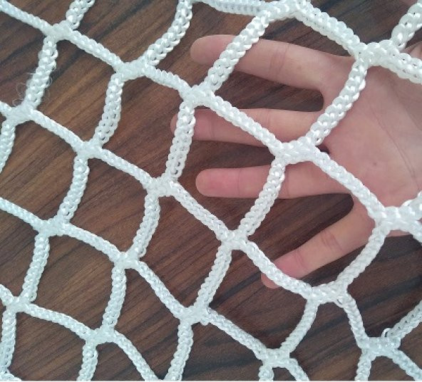 Guvenlik Koruma Filesi 1x10=10 m2 4 cm Göz Çapı 4 mm İp Kalınlığı Emniyet Filesi Balkon Güvenlik Ağı Merdiven Güvenlik Filesi İş Güvenlik Filesi - 4