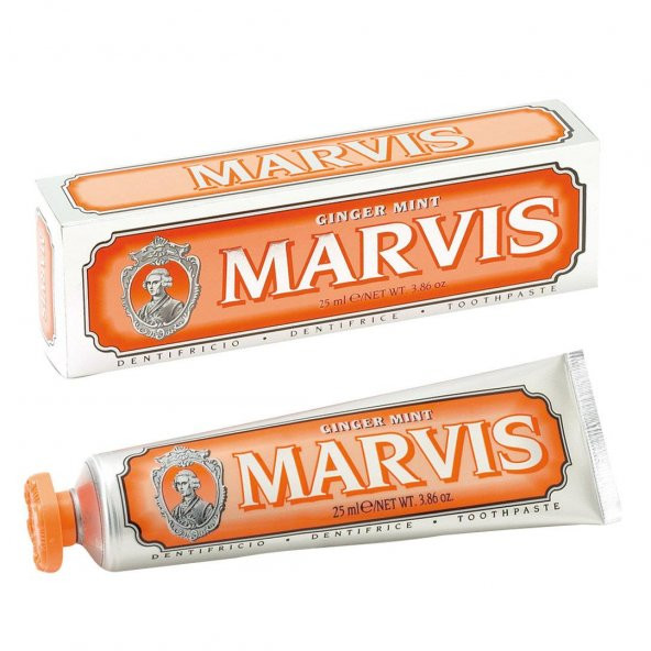 Marvis Ginger Mint Diş Macunu 25 ml Turuncu