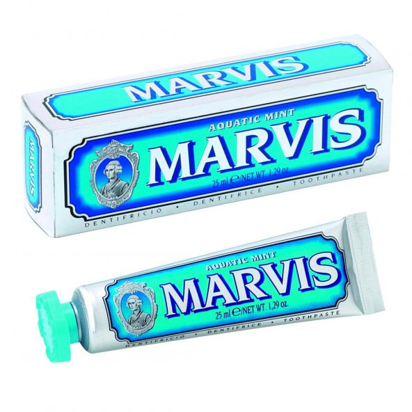Marvis Aquatic Mint Diş Macunu 25 ml Mavi
