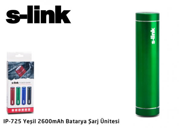 S-link 2600mAh Powerbank Şarj Aleti Taşınabilir Pil Şarj Cihazı - 2