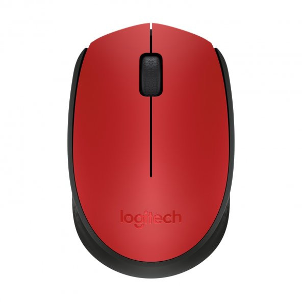 Logitech M171 Kablosuz Mouse Kırmızı (Özel Tasarım)