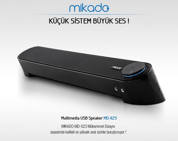 Mikado Md-X23 2.0 Multimedia Usb Speaker - 3