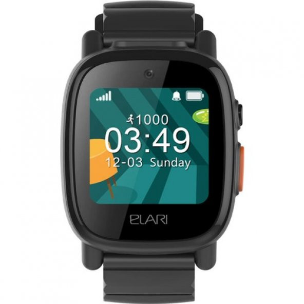 Elari FixiTime 3 GPSli Suya Dayanıklı Çocuk Saati - Siyah