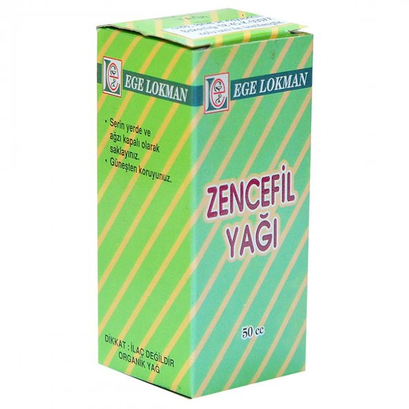 Ege Lokman Zencefil Yağı 50 cc - 6