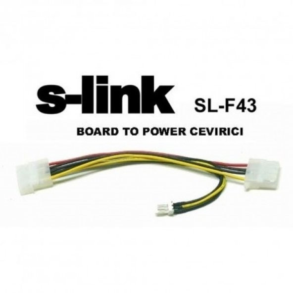 S-Link SL-F43 Anakarttan Beslenen Power Çevirici