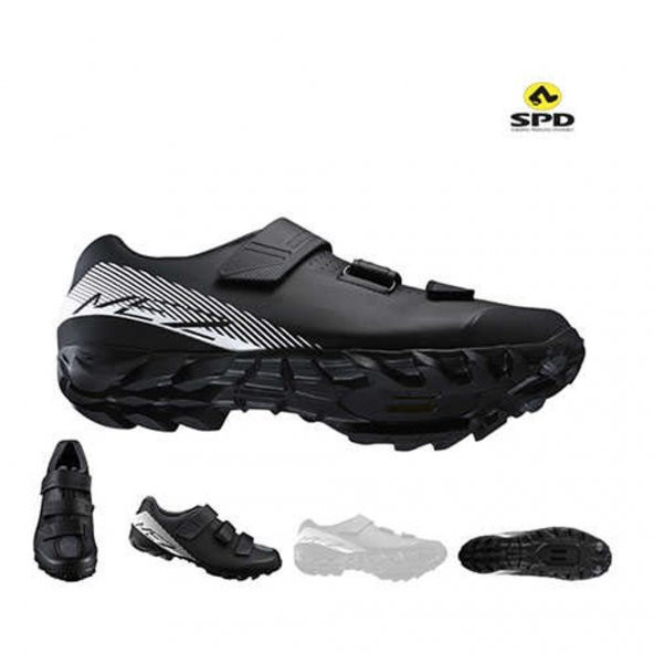 Shimano SH-ME200 MTB SPD Ayakkabı Siyah - Resim 3