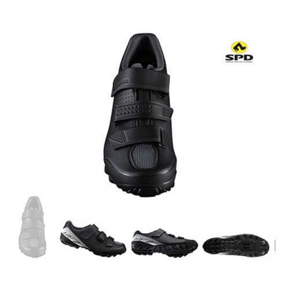 Shimano SH-ME200 MTB SPD Ayakkabı Siyah - Resim 4