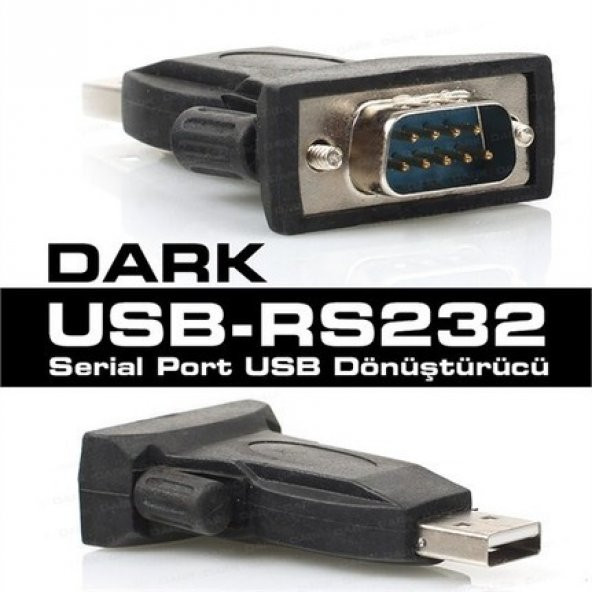 Dark DK-AC-USB2 RS232 USB 2.0 - RS232 Seri Port Dönüştürücü
