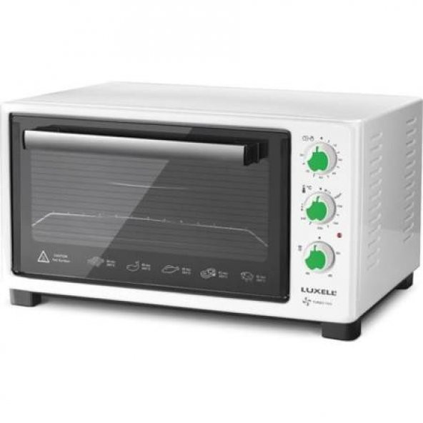Luxell LX-3675 Usta Börekçi Beyaz Mini Fırın
