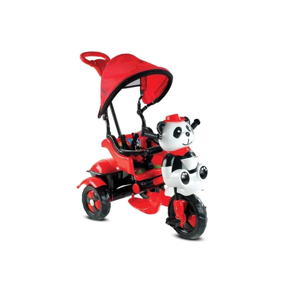 Babyhope 127 Little Panda 3 Tekerlekli Bisiklet (Kırmızı)